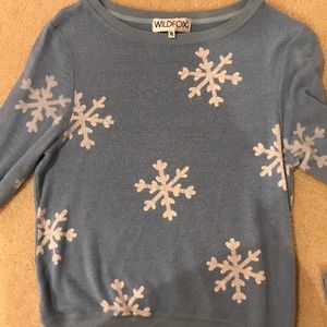 Wildfox Snowflake Sweater